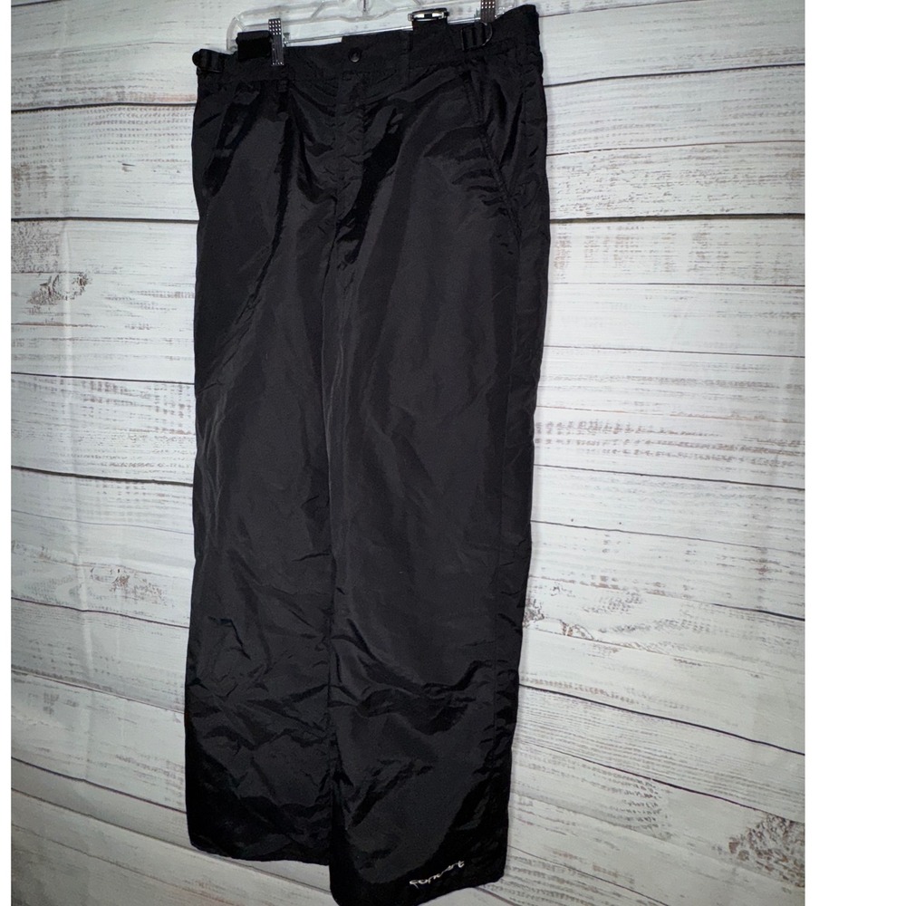 Columbia Convert Mens Black Snow Pants VB8039 Insulated Ski Snowboard Large L